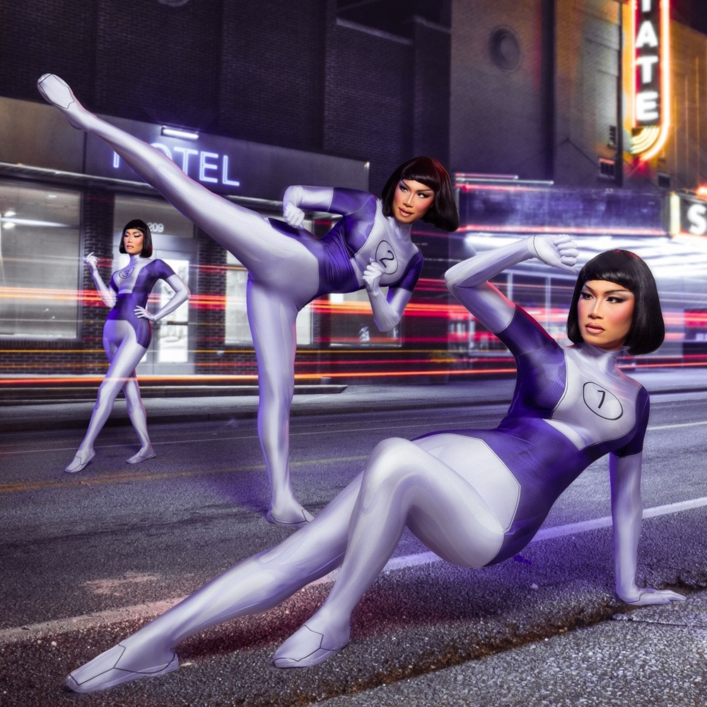 Dupli-Kate Cosplay Catsuit/Bodysuit - Picture 2 of 4